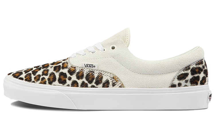 Vans Unisex Era Low Top Sneakers Whiteleopard