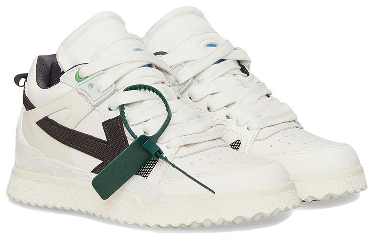 OFF-WHITE Sponge Mid Top White Black