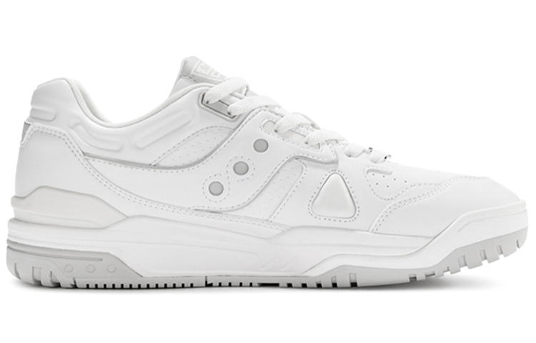 Saucony Cross 90 Low Top Skateboard Shoes Unisex White