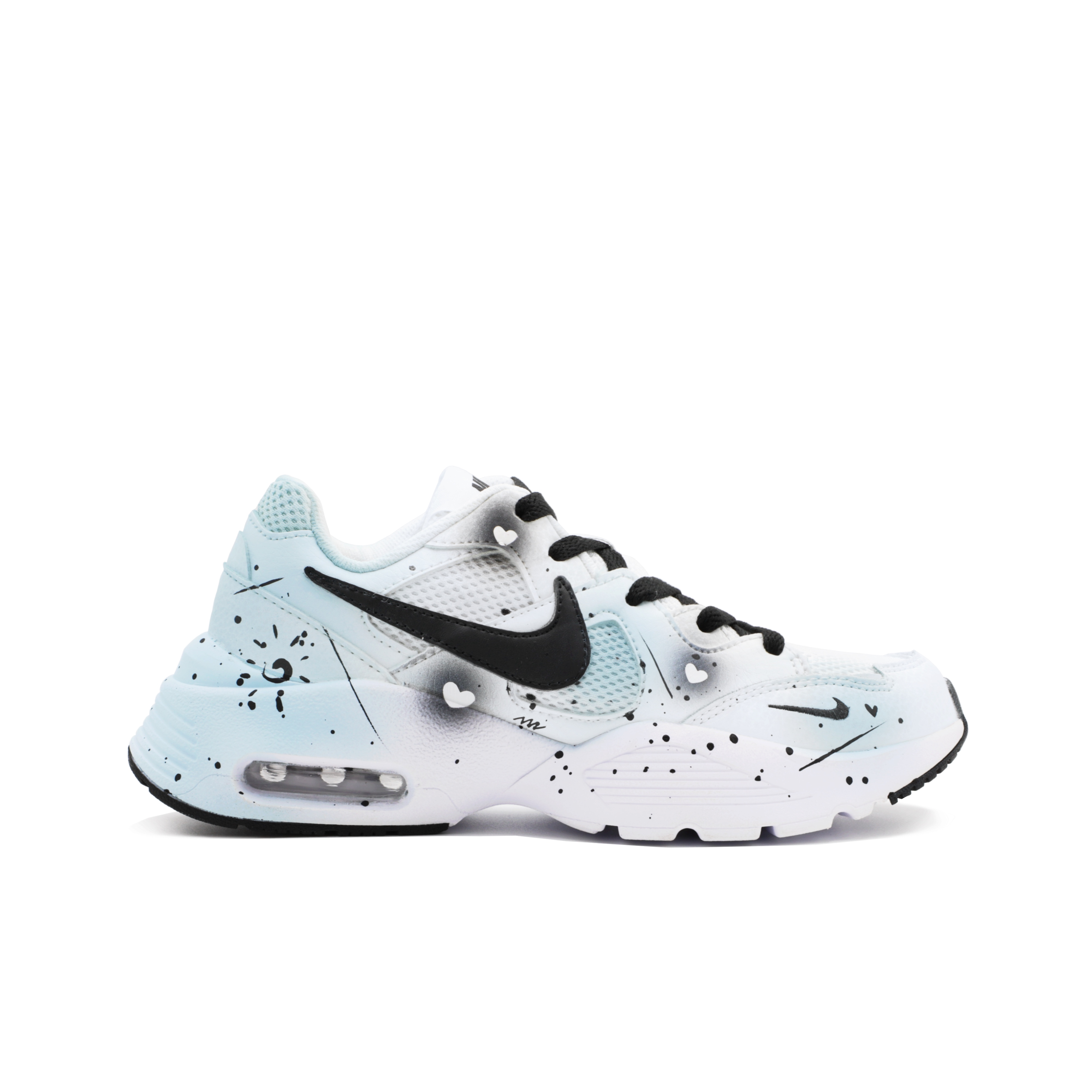 Nike Air Max Fusion Anti Slip Wear Resistant Low Top Running Shoes Women's Red Blue купить в интернет-магазине Yoocart с быстрой доставкой по России.