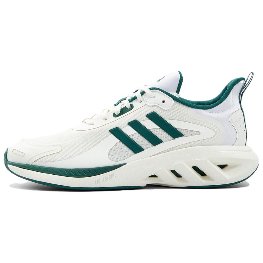 Adidas Breathable Low-Top Casual Shoes Unisex White Green