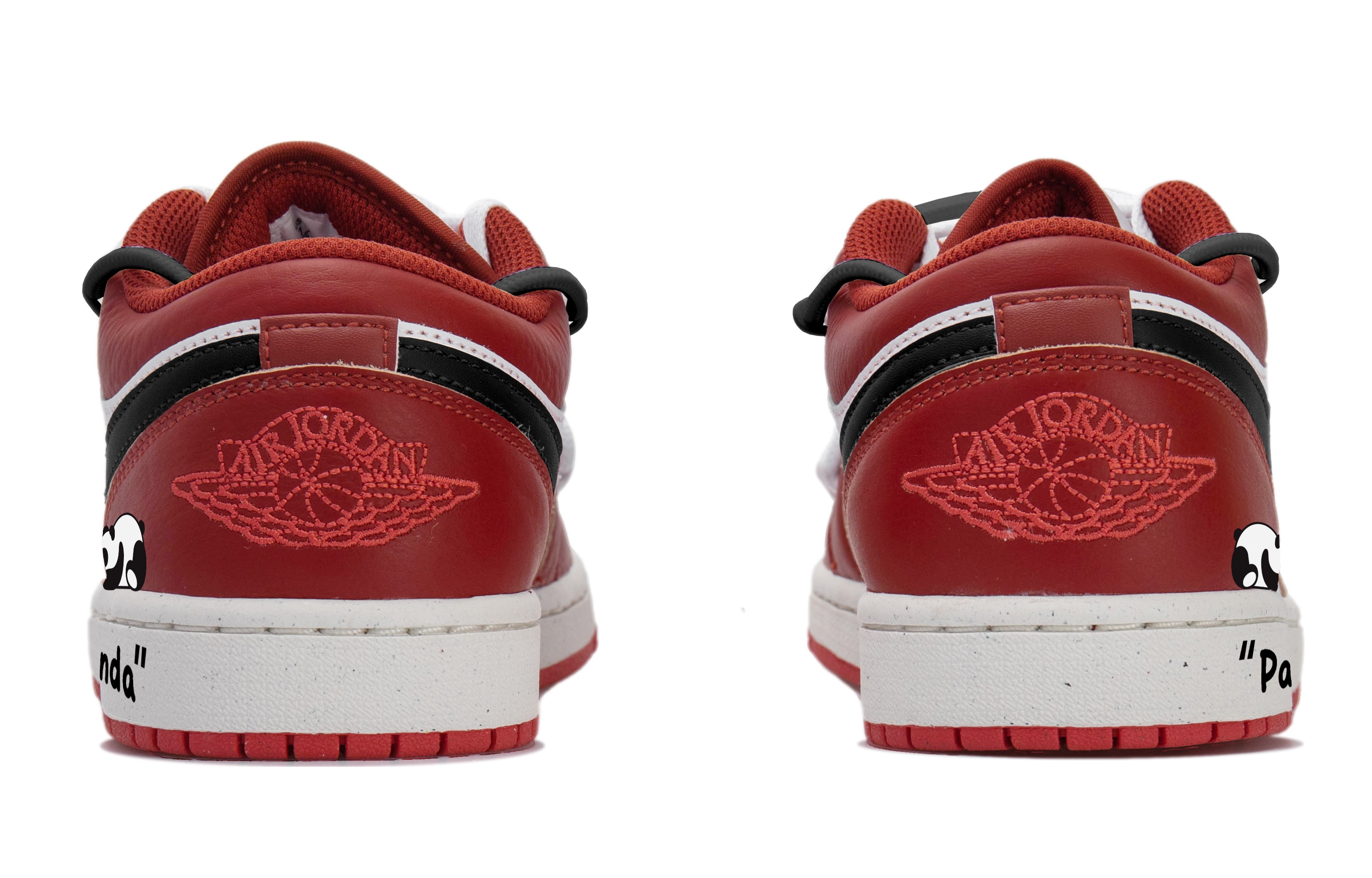 Jordan Air Jordan 1 Low Top Vintage Basketball Shoes Women's Black White Red купить в интернет-магазине Yoocart с быстрой доставкой по России.