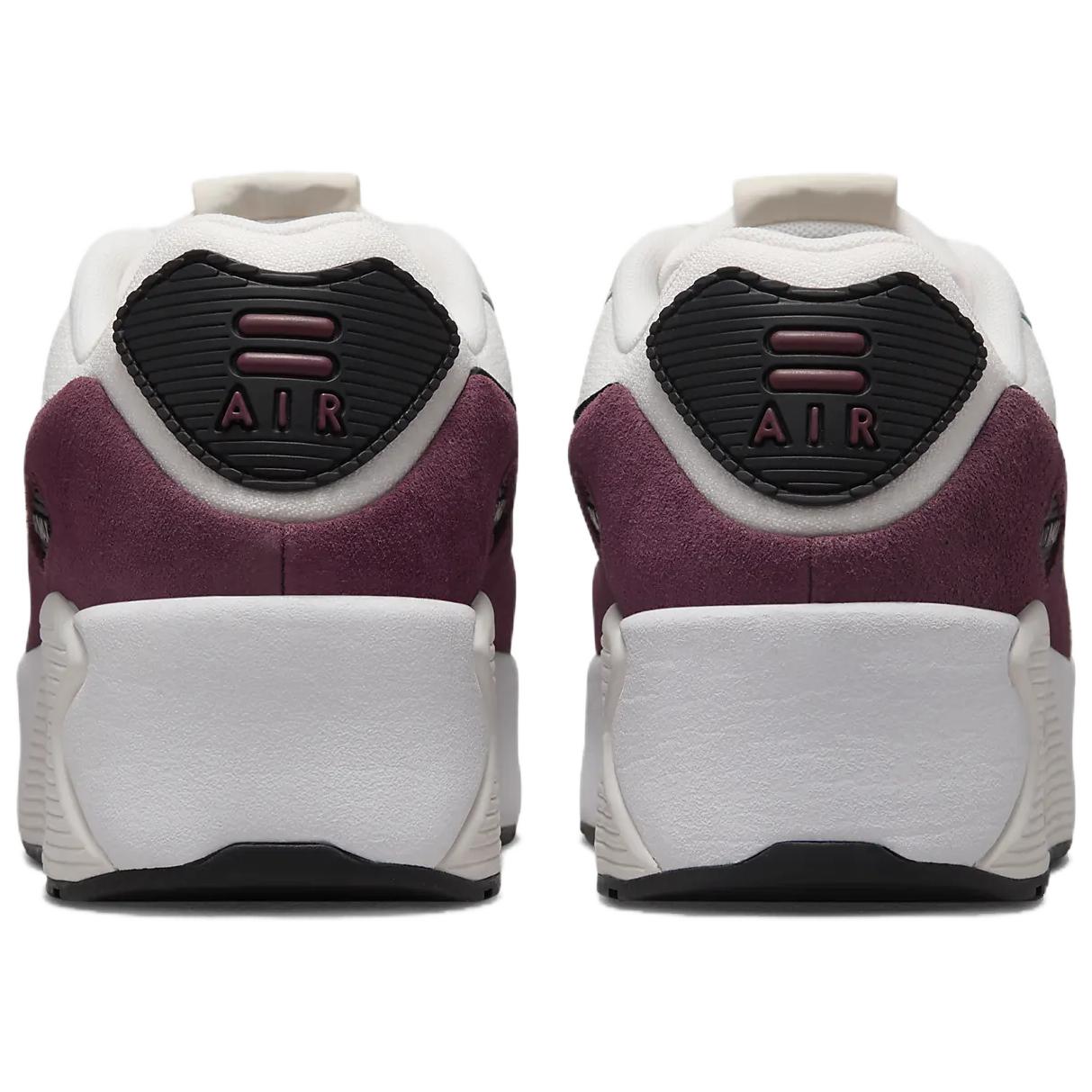 Nike Air Max 90 LV8 Sail Night Maroon Phantom Black Women's купить в интернет-магазине Yoocart с быстрой доставкой по России.
