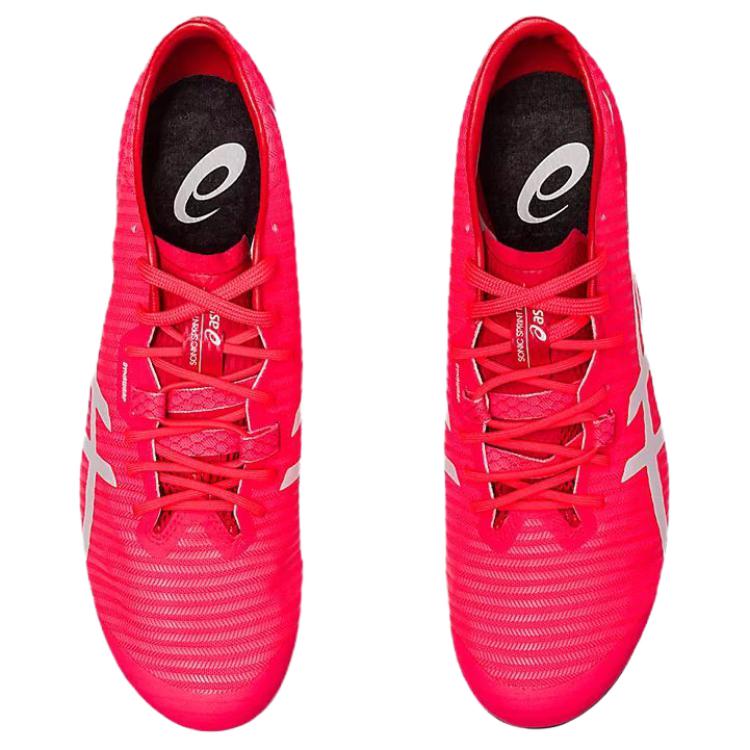 Asics SonicSprint Elite2 Low Top Running Shoes Unisex Red White