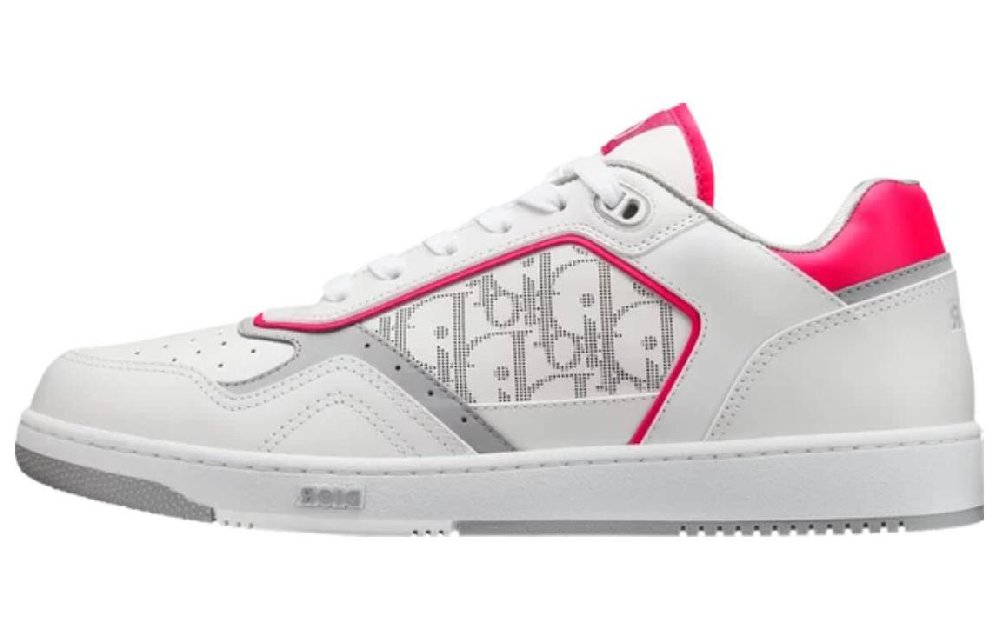 DIOR B27 Low White Neon Pink