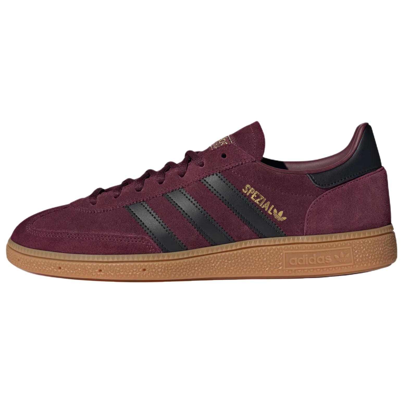 Adidas Originals HANDBALL SPEZIAL German Army Trainers Unisex Dark Reddish Purple