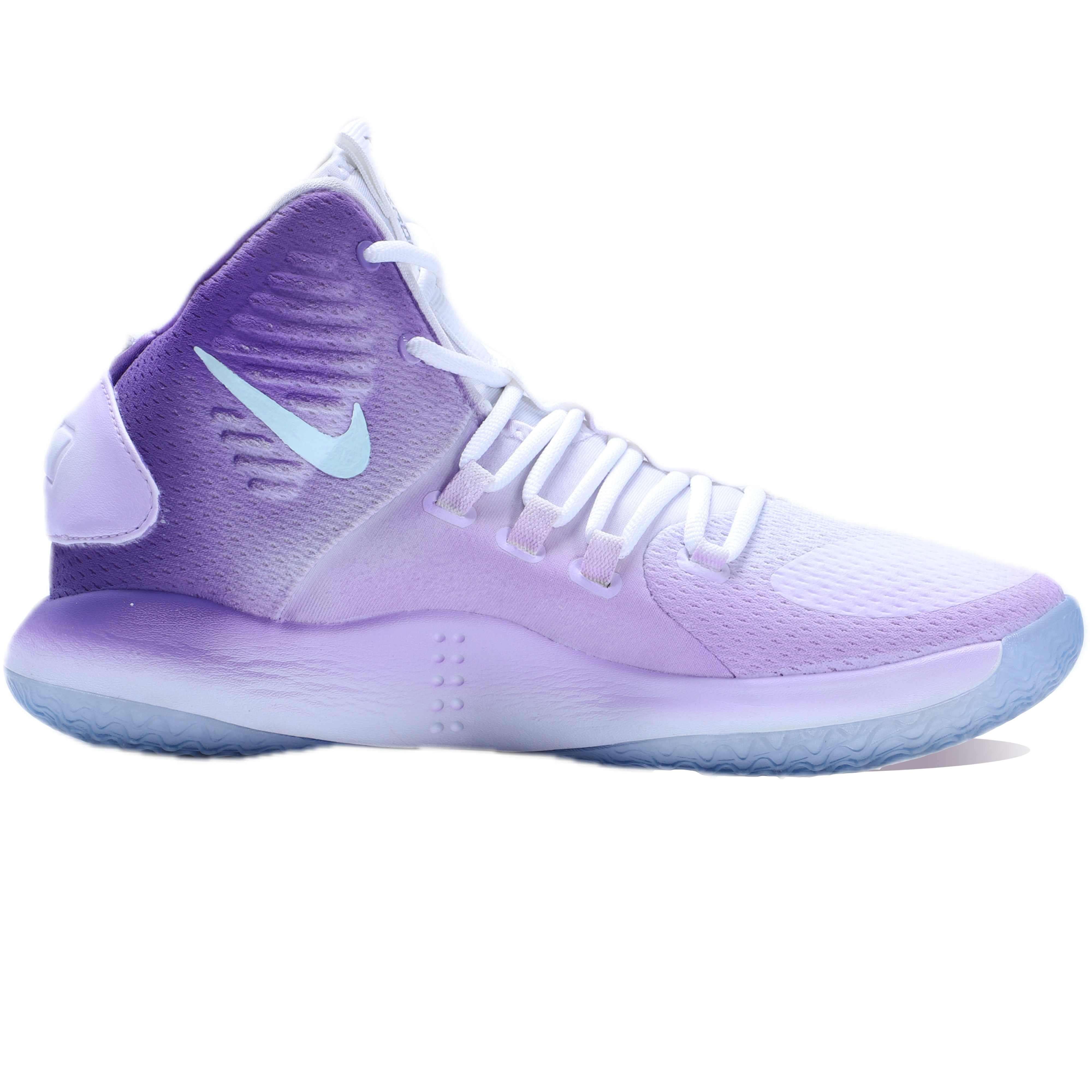 Nike Hyperdunk X Cushioning, Slip Resistant, Abrasion Resistant, Balance Mid Top Basketball Shoes Men's Purple