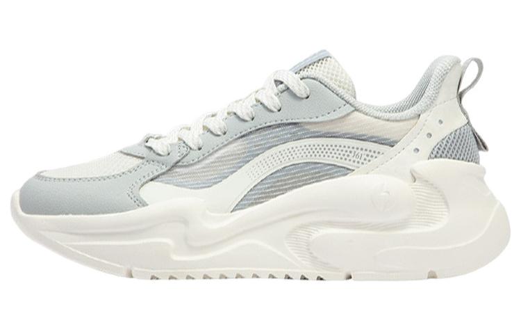 361° Slip-Resistant Low-Top Chunky Sneakers Women's White Gray