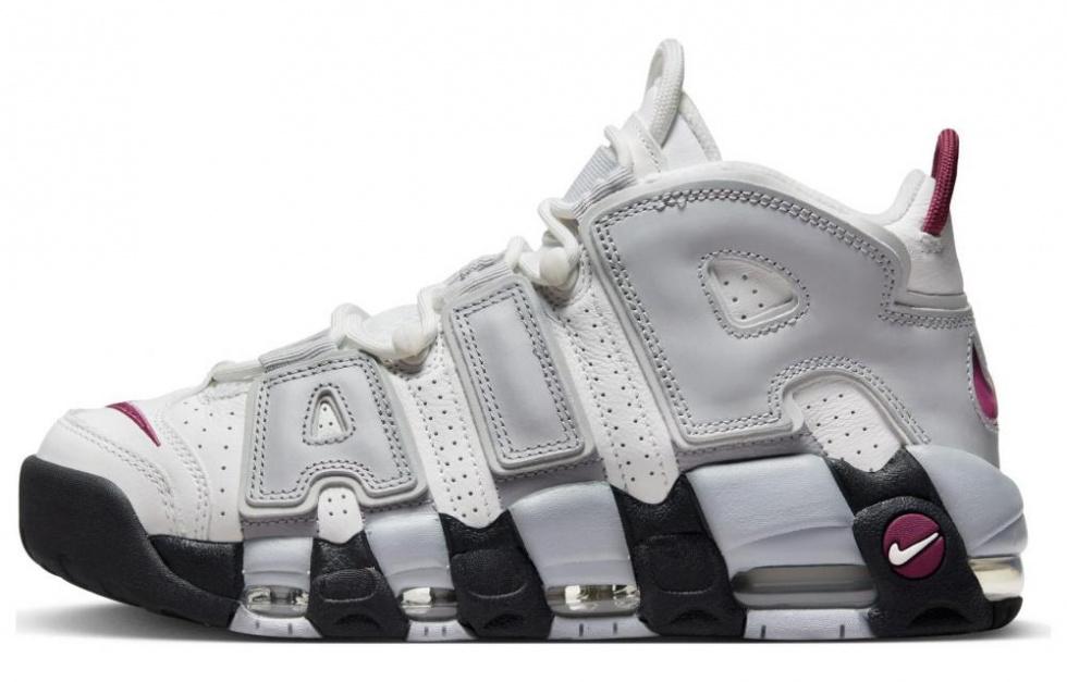 Nike Air More Uptempo Rosewood Wolf Grey Women's