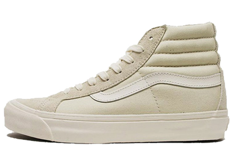 Vans Sk8 Hi Lx Suede Canvas 'Pearl Marshmallow'