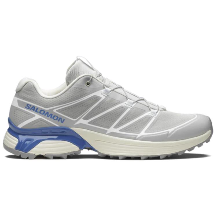 SALOMON XT Pathway Anti Slip Wear Resistant Low Top Running Shoes Unisex Gray