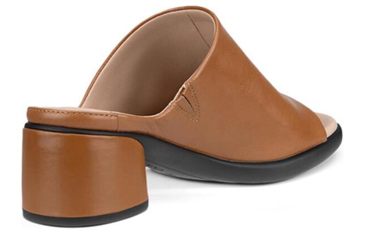 Ecco Slide Slippers 5.5cm Women's Brown купить в интернет-магазине Yoocart с быстрой доставкой по России.