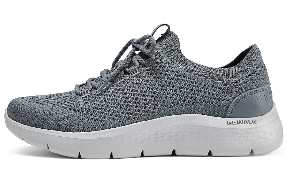 Skechers Breathable Quick Dry Low Top Casual Shoes Men's Gray