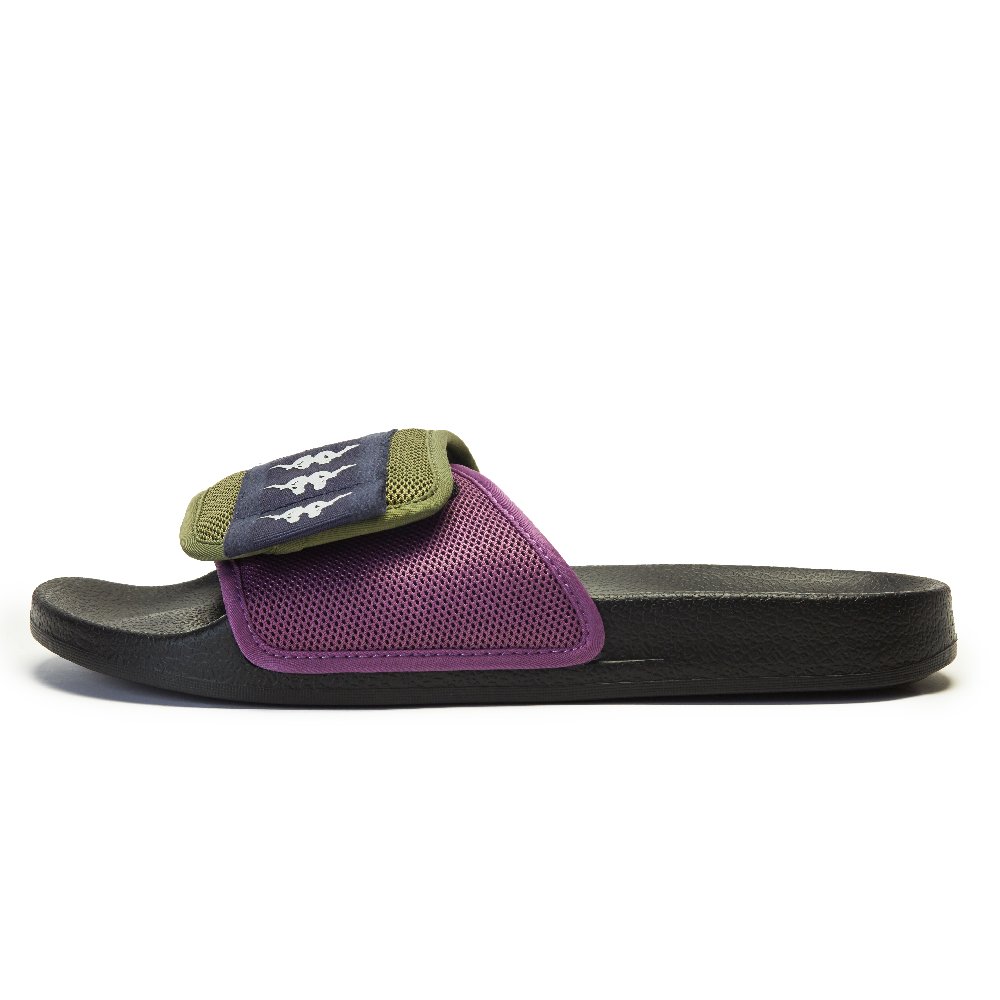 Kappa Slip-Resistant Odor-Resistant Slide Slippers Unisex Healing Purple