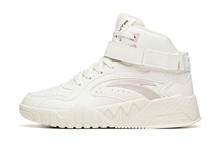 Anta Cushioning Warm High-Top Skateboard Shoes Women's White