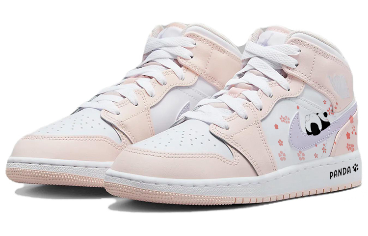 JORDAN Air Jordan 1 Vintage Basketball Shoes Women's High top Pink/Purple купить в интернет-магазине Yoocart с быстрой доставкой по России.