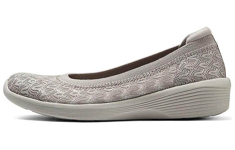 Skechers Modern Comfort Wear-Resistant Low-Top Casual Shoes Women's Taupe