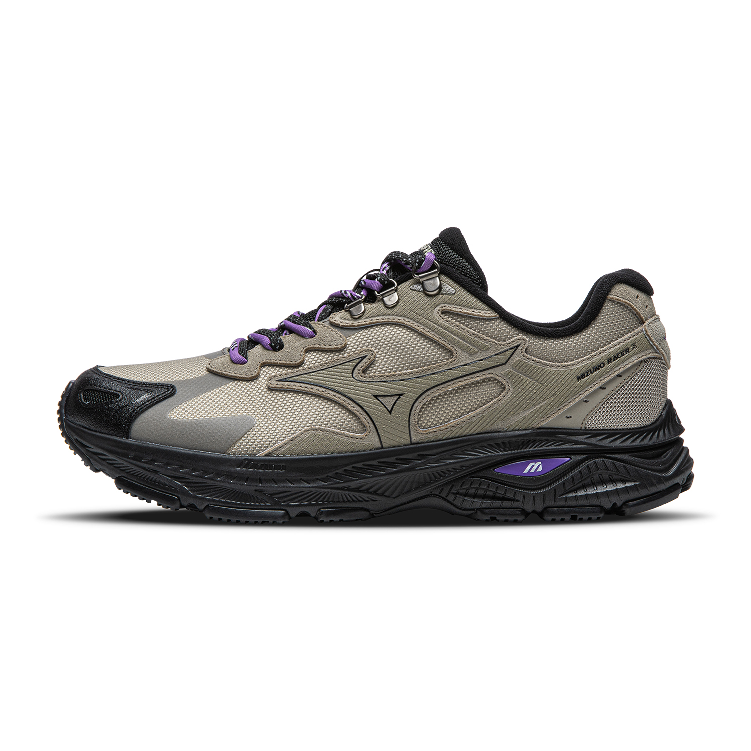 Mizuno Racer S Low top Running Shoes Unisex Khaki