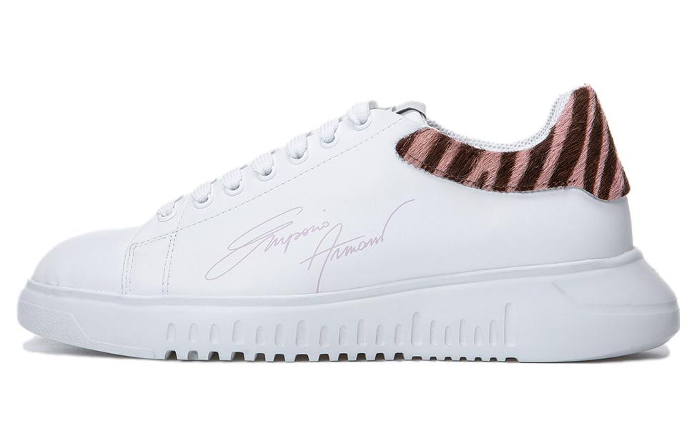 EMPORIO ARMANI Low top Skateboard Shoes Women's White