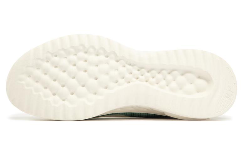 361° Slip Resistant, Abrasion Resistant, Breathable Low Top Running Shoes Men's White Black Cyan