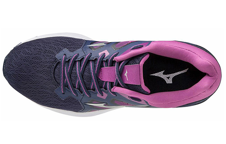 Mizuno Wave Kizuna Running Shoes Women's Low top Dark Blue/Silver/Purple купить в интернет-магазине Yoocart с быстрой доставкой по России.