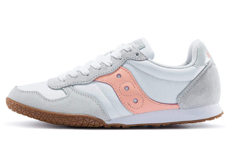 Saucony Bullet Running Shoes Women's Low-Top Gray/White/Pink