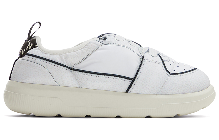 MLB Chunky Classic A FLEECE Warm Low-Top Casual Shoes Unisex White