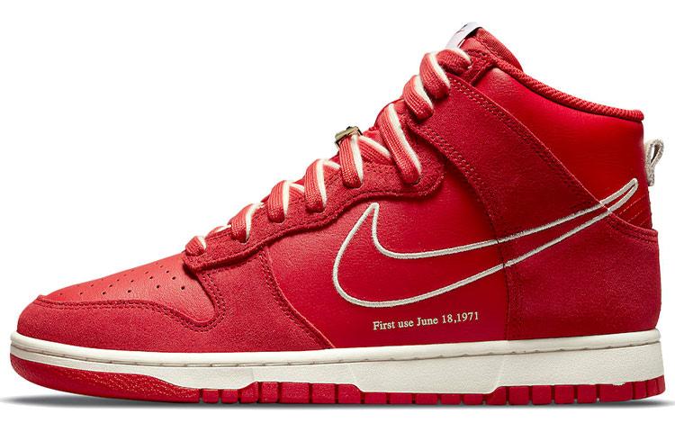 Nike Dunk High First Use Red