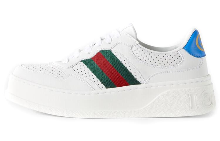 GUCCI Chunky Gg Web Sneaker White Blue Women's