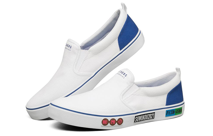 Skechers V Lites Canvas Shoes White Women's купить в интернет-магазине Yoocart с быстрой доставкой по России.
