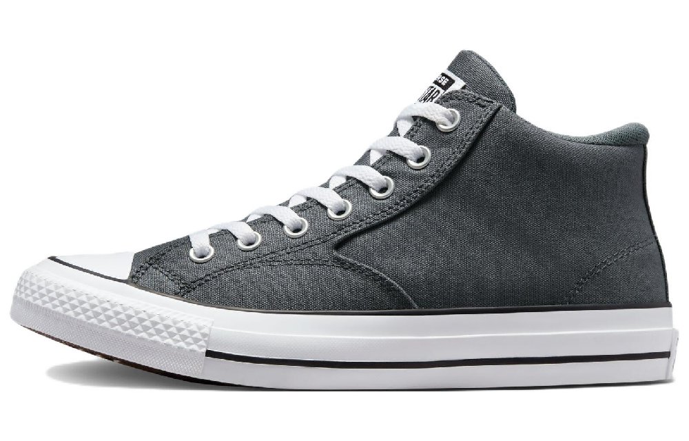 Converse Chuck Taylor All Star Malden Street Anti Slip Wear Resistant Mid Top Canvas Shoes Unisex Gray