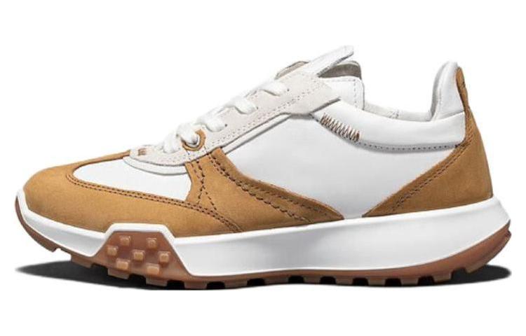 Ecco Low-Top Casual Shoes Women's Yellow White