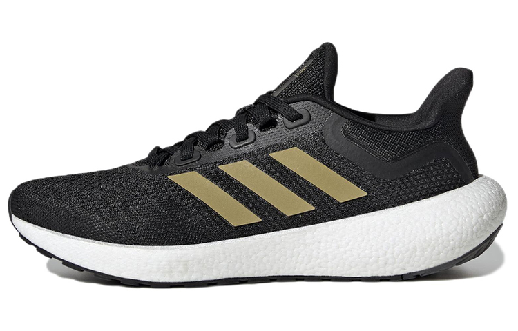 Adidas PureBoost 22 'Black Gold Metallic' Women's
