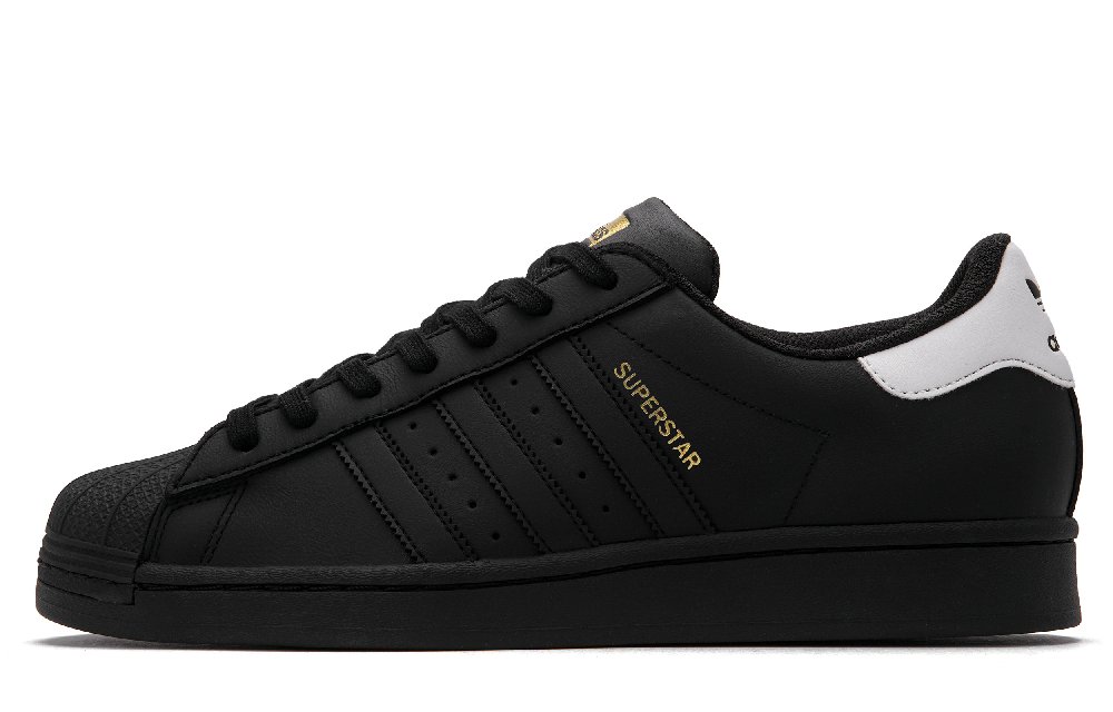 Adidas Originals SUPERSTAR Low Top Skateboard Shoes Unisex Black White