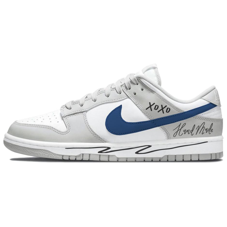 Nike Dunk Low Top Skateboard Shoes Unisex Light Gray