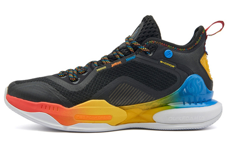 361° AG 2 Aaron Gordon AG2 Mid-Top Performance Basketball Shoes Men's Black Orange