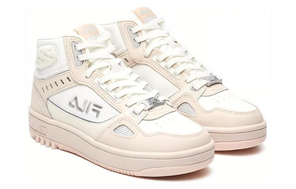 FILA High Top Pink/White Women's