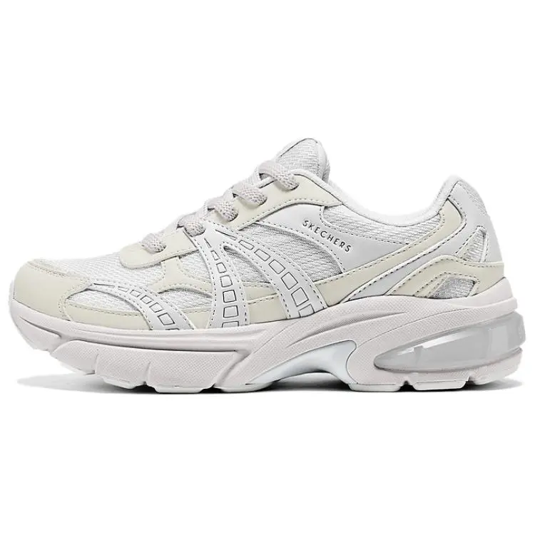 Skechers Casual Breathable Support Low top Chunky Sneakers Women's White