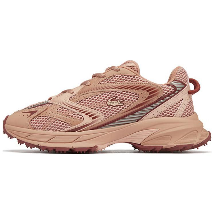 LACOSTE Low-Top Casual Shoes Men's Pink