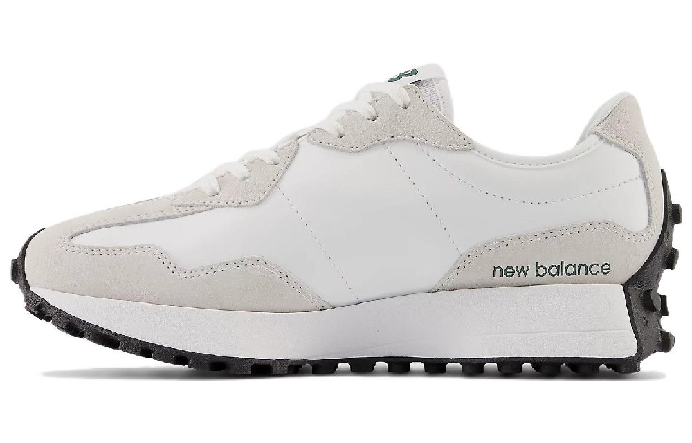 New Balance 327 White Nightwatch Green Women's