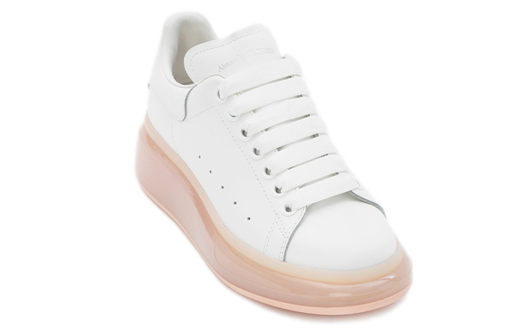 Alexander McQueen Oversized Rose Gold Transparent Women's