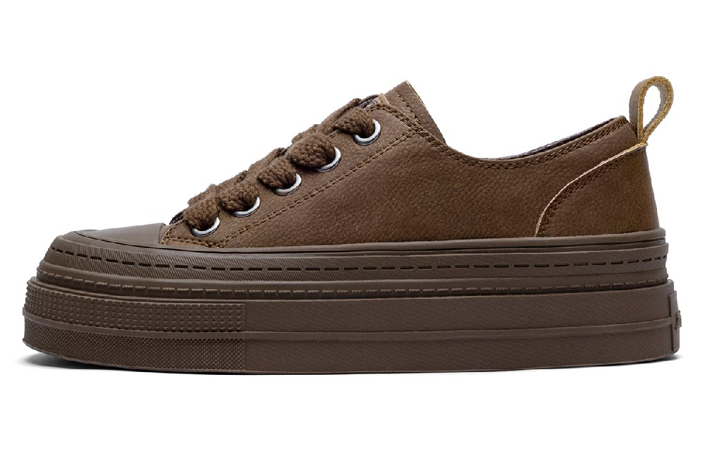 Dickies Low-Top Skateboard Shoes Women's Coffee