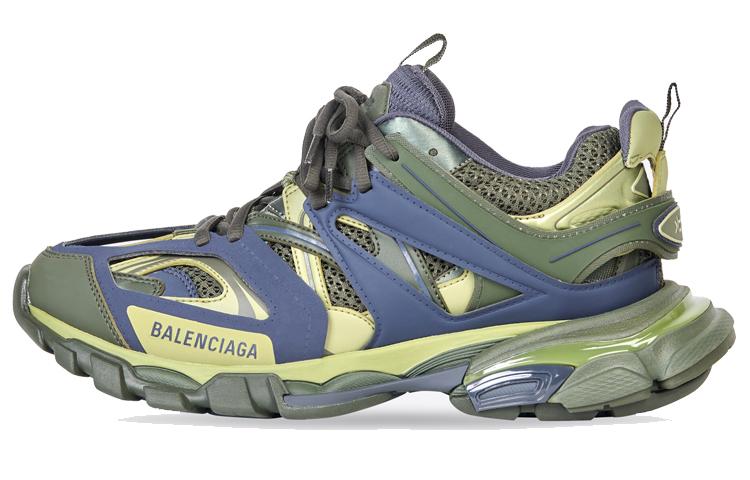 Balenciaga Track Green Navy Yellow