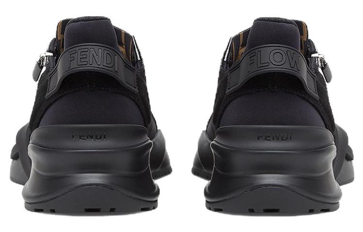 FENDI Nylon Low Top Black