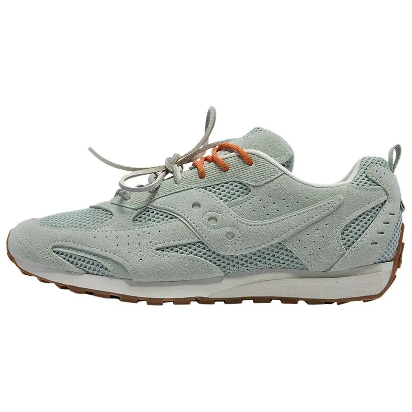 Saucony Trainer 80 Slip Resistant Abrasion Resistant Low top Casual Shoes Unisex Green