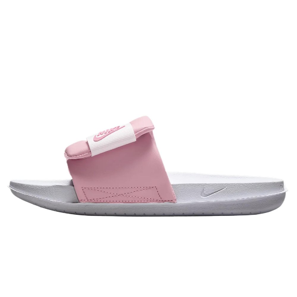 Nike Offcourt Adjust Slide Slip Resistant Slide Slippers Women's White Pink