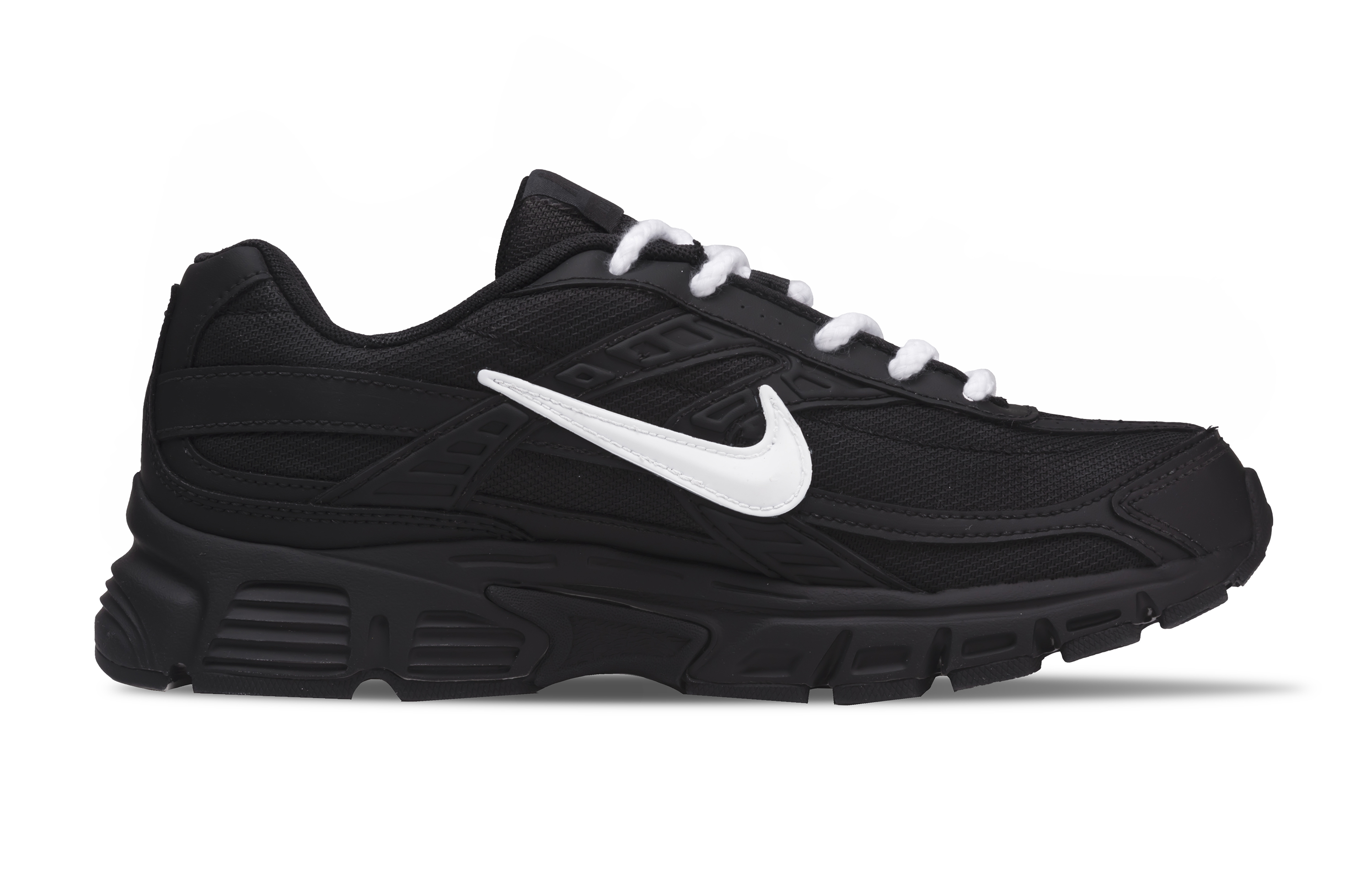 Nike Cushioning, Breathable, And Wide Coverage Casual City Commute Running Shoes Unisex Black White