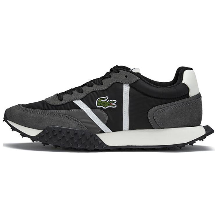 LACOSTE Slip-Resistant Low-Top Casual Shoes Men's Black