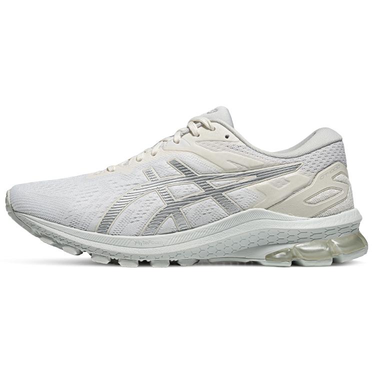 Asics Durable Breathable Low-Top Running Shoes Women's White