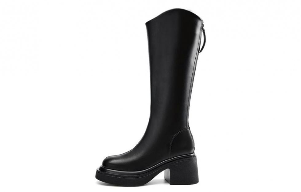 EBLAN Knee-high Boots Women's Black